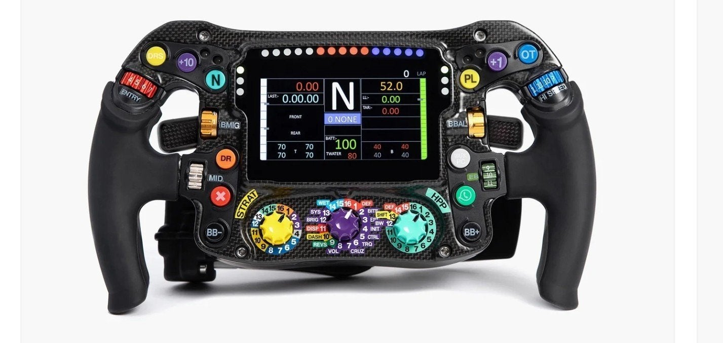 Mercedes-AMG PETRONAS Formula One Team Sim Racing wheel, Ophalen, 1 speler, Racen en Vliegen, Zo goed als nieuw