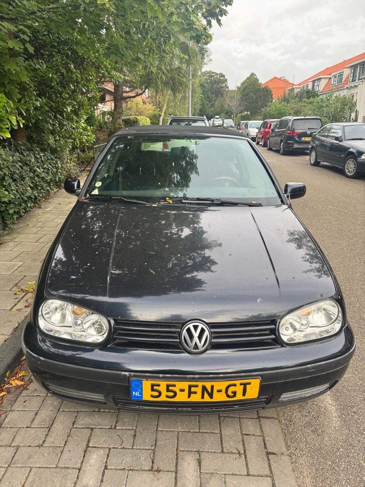 Volkswagen Golf 1.8 Cabriolet 55KW 2000 Blauw, 74 pk, 4 cilinders, Cabriolet, 49 €/maand