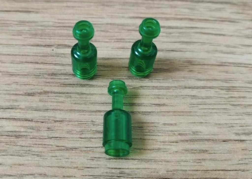 lego fles  / flessen transparant groen nieuw🆕️, Ophalen of Verzenden, Nieuw
