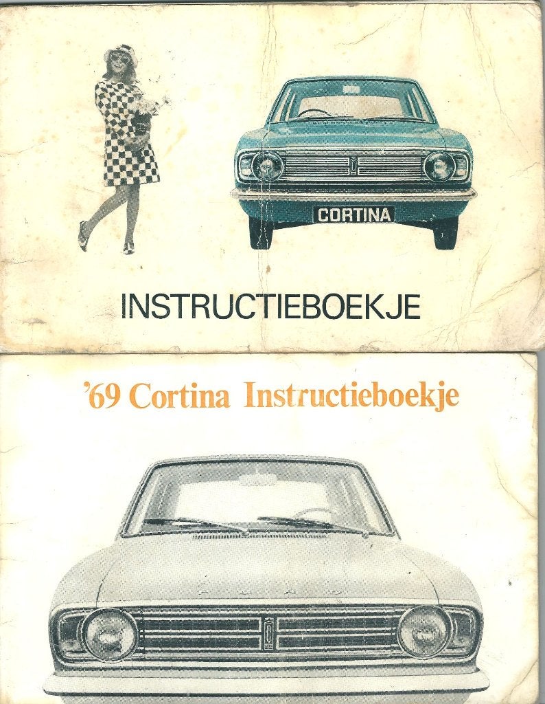Ford instructieboekje klassieker Cortina 66 & 69, Ophalen of Verzenden
