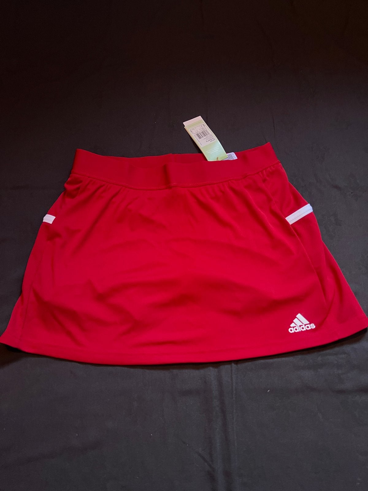 Adidas Aeroready Tennisrokje Rood Maat L, Maat 42/44 (L), Nieuw, Ophalen of Verzenden, Boven de knie