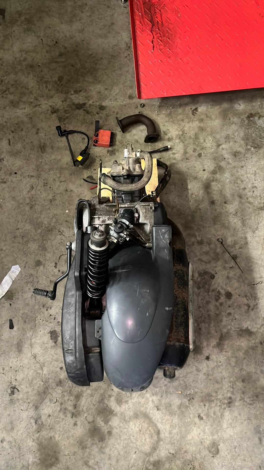 Hexagon 150cc blok, Ophalen of Verzenden, Zo goed als nieuw, Blok, Piaggio