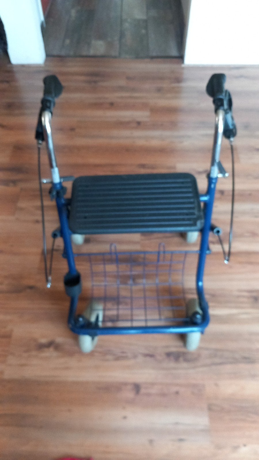 Blauwe rollator, Diversen, Ophalen