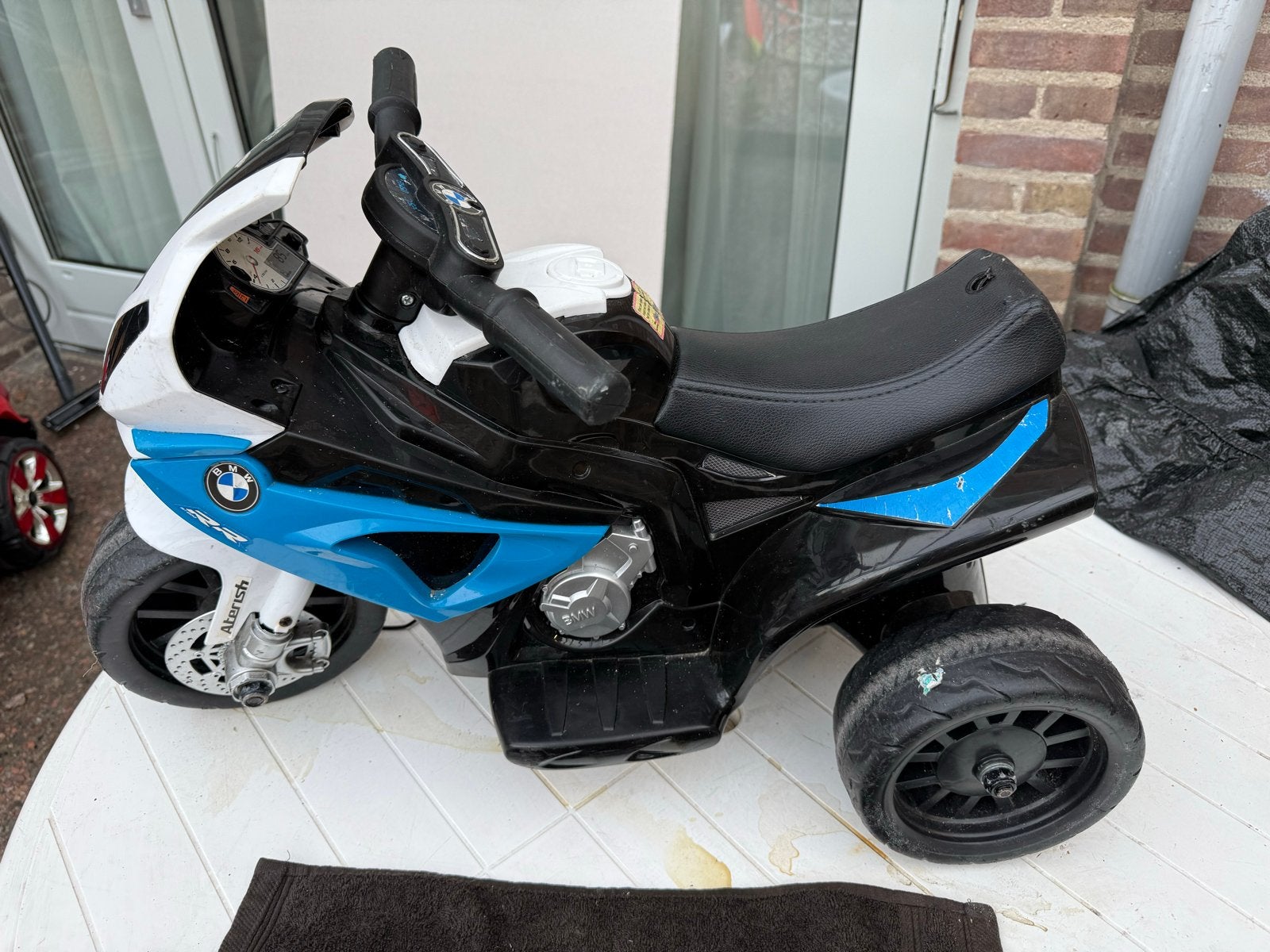 BMW S1000RR elektrische kindermotor, Kinderen en Baby's, Speelgoed | Buiten | Voertuigen en Loopfietsen, Ophalen, Gebruikt, Overige typen