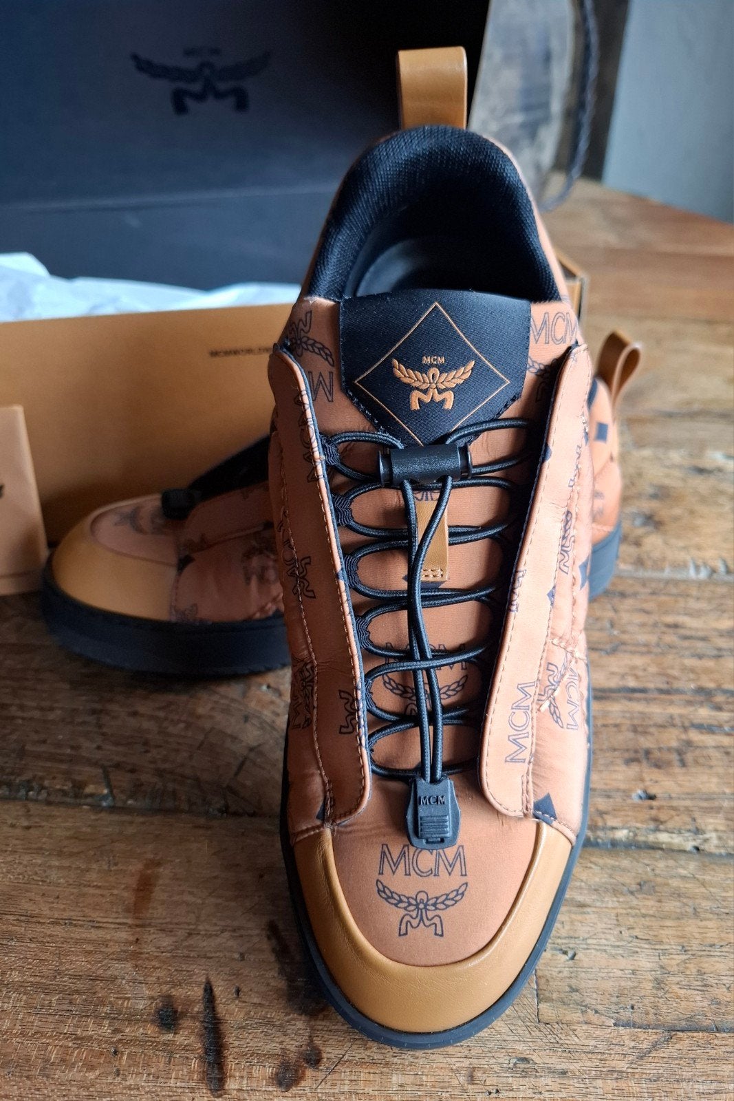 NIEUW !!! MCM Neo Terrian sneakers monogram maat 41., MCM, Zwart, Nieuw, Ophalen of Verzenden