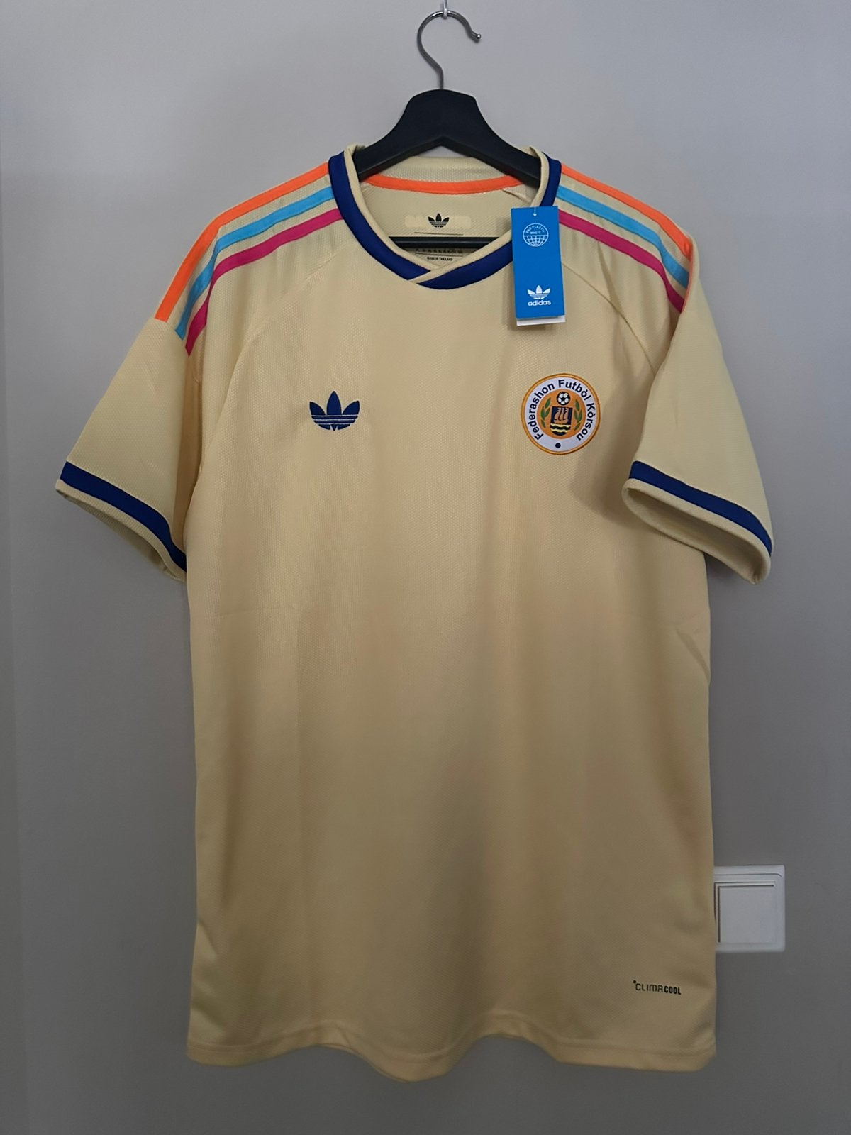 Curacao WK 2026 shirt maat XL nieuw met kaartje, Sport en Fitness, Voetbal, Maat XL, Verzenden, Nieuw, Shirt