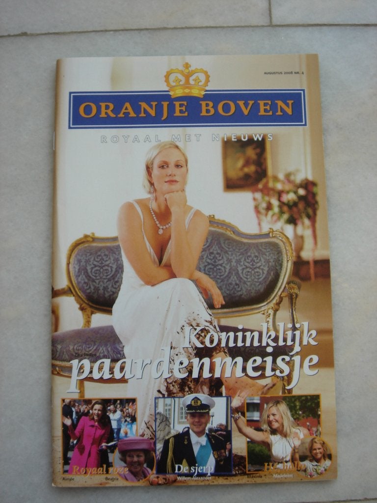 Oranje Boven Augustus 2008 nr.4 Tijdschrift, Verzamelen, Ophalen of Verzenden, Nieuw, Tijdschrift of Boek