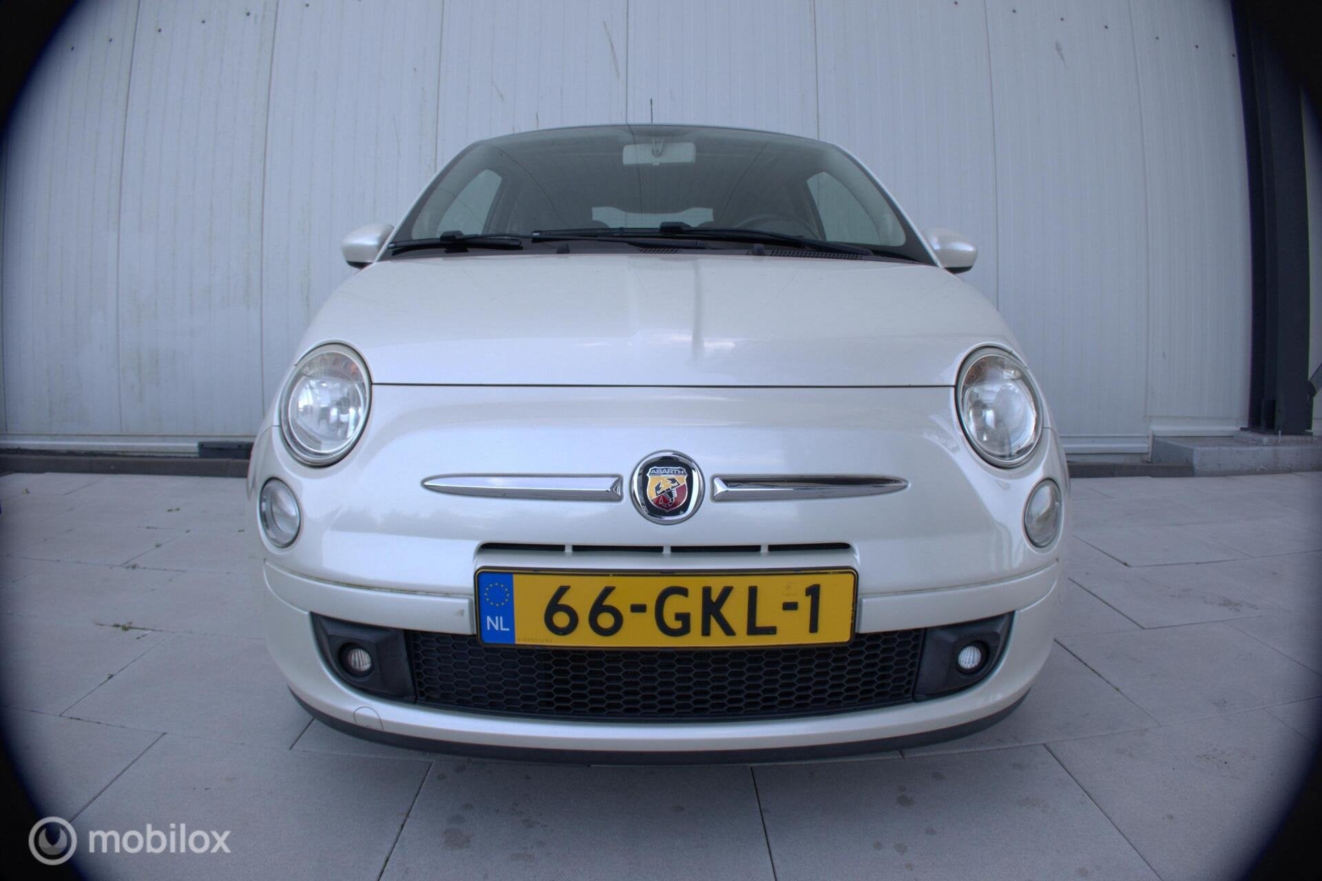 Fiat 500 1.2 Sport Abarth Look Airco NAP Carplay met boekje!, Auto's, Gebruikt, 1242 cc, 840 kg, 4 stoelen