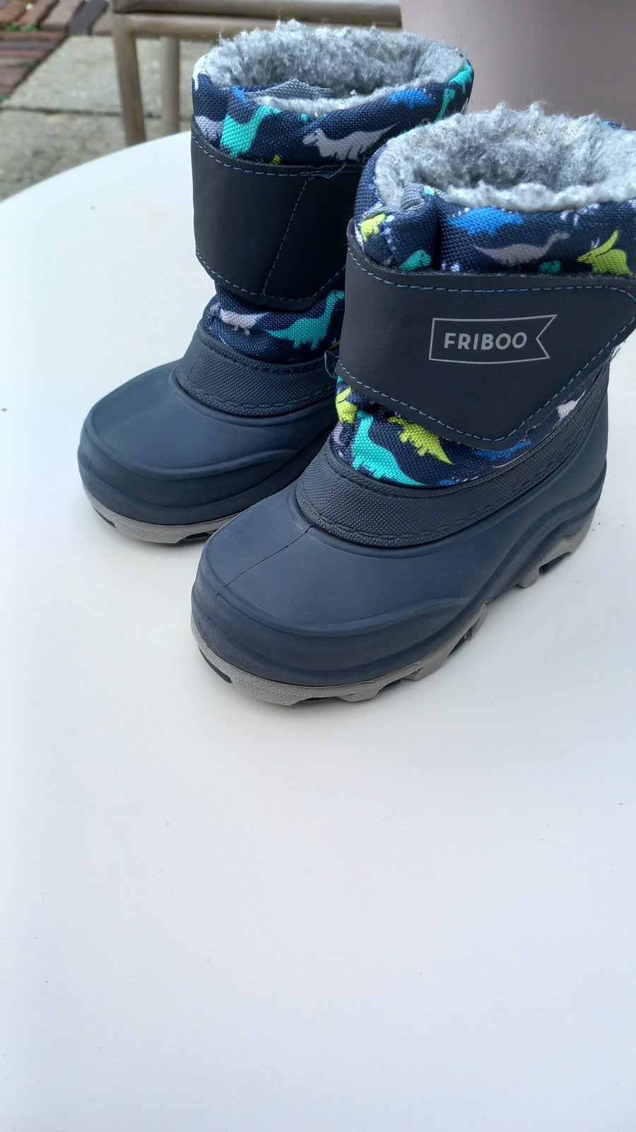 Friboo snowboots maat 22/23 blauw, Ophalen of Verzenden, Jongen, Laarzen, Zo goed als nieuw