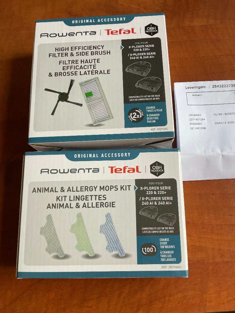 Gebruiksitems voor Rowenta Robotstofzuiger , Ophalen of Verzenden, Nieuw, Overige typen, Rowenta