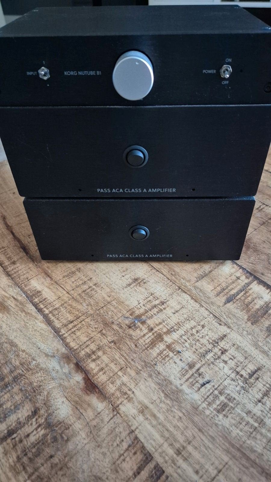 Nelson Pass class a amp + pré -amp, Ophalen, Zo goed als nieuw, Minder dan 60 watt, Overige merken