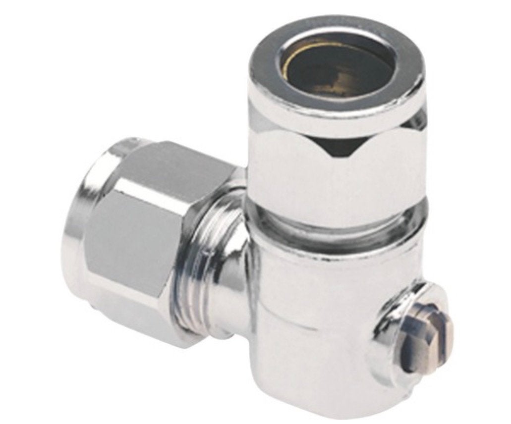 PBE Knel verchroomde kogelstopkraan 12 mm haaks, Ophalen, Nieuw, Overige typen