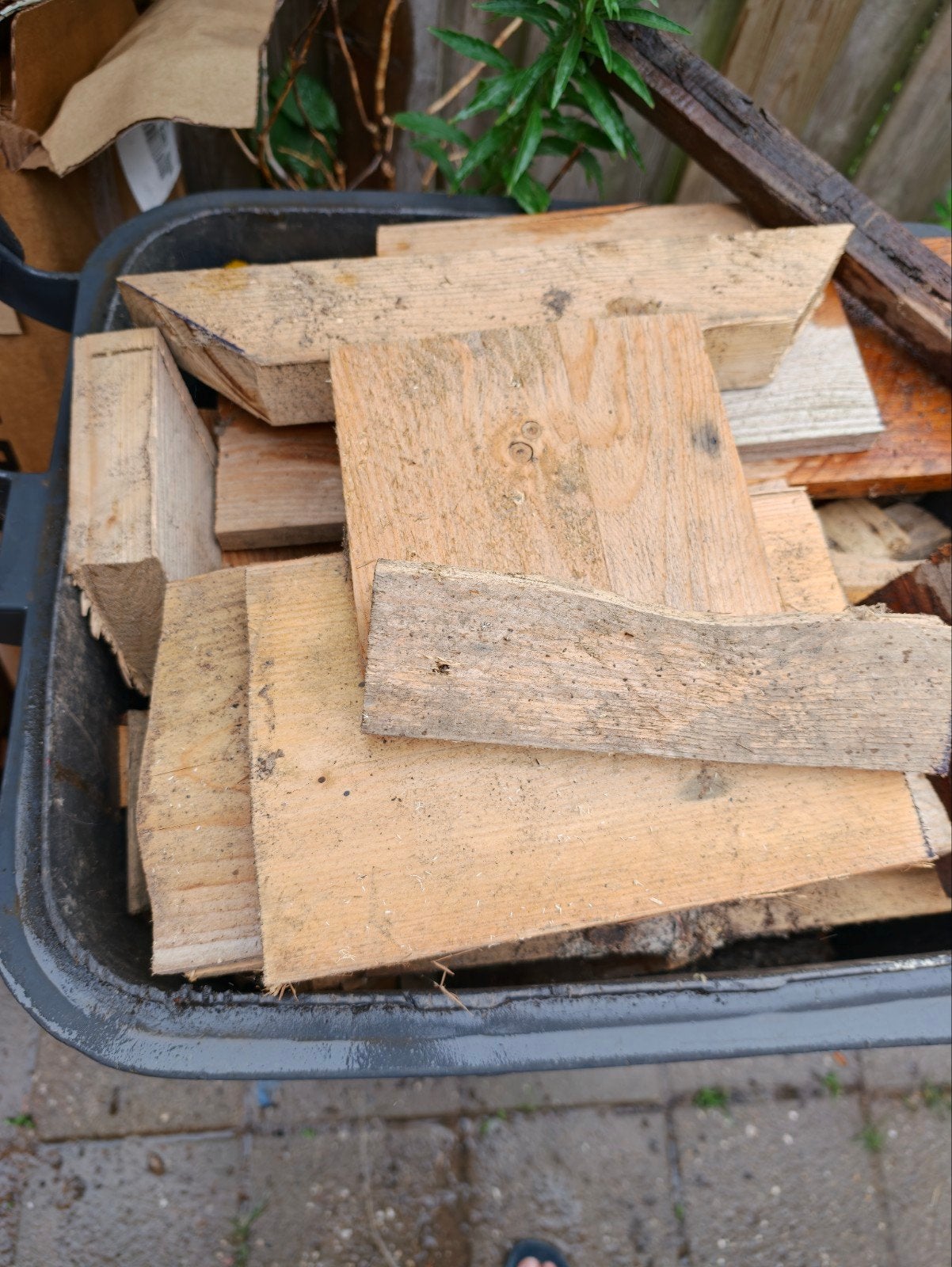 schoon haardhout, Minder dan 3 m³, Ophalen, Overige houtsoorten