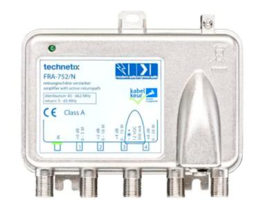 Technetix Antenne versterker wandmontage met 4 uitgangen, Ophalen, Zo goed als nieuw