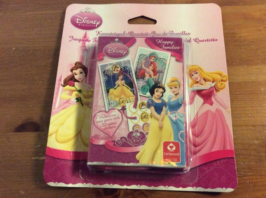 Disney Princess happy family kaartspel. nieuw, Ophalen of Verzenden, Nieuw, Cartamundi
