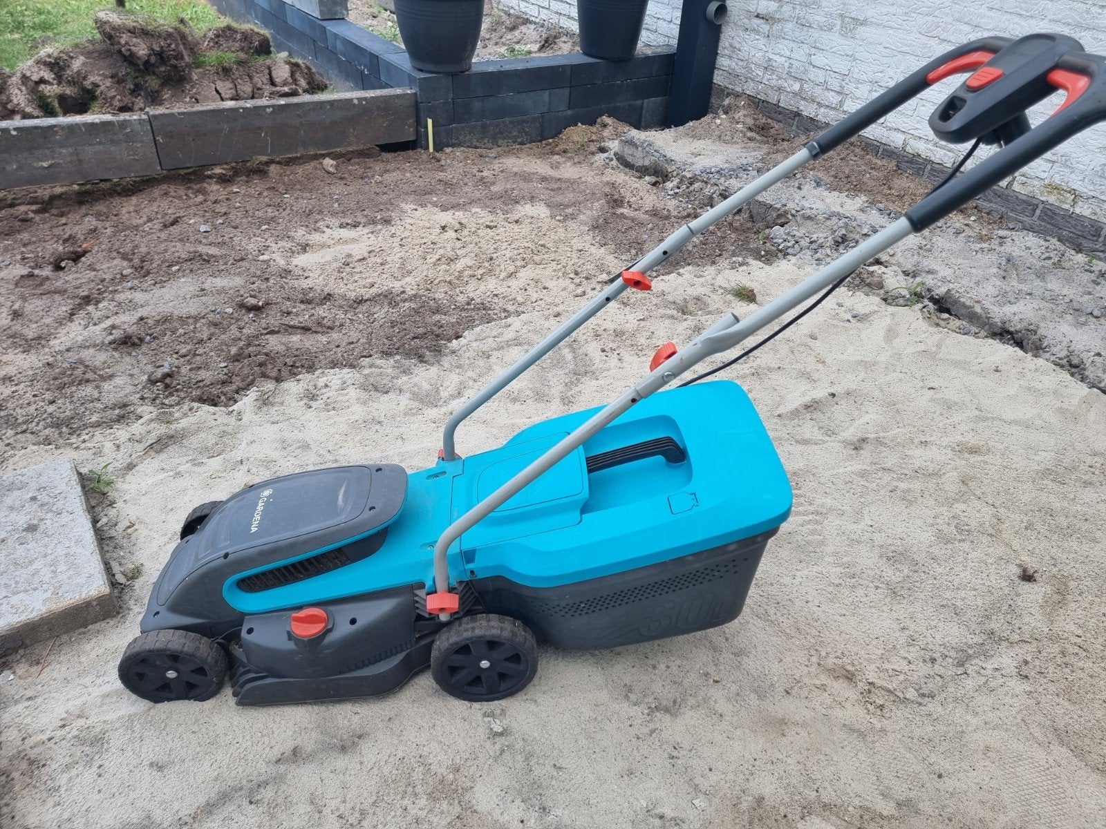 Gardena grasmaaier in zeer goede staat, Ophalen of Verzenden, Zo goed als nieuw, Gardena