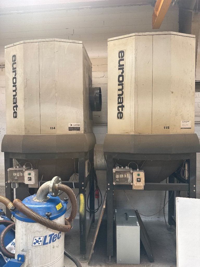 lasdamp filters/ afzuiging, Ophalen