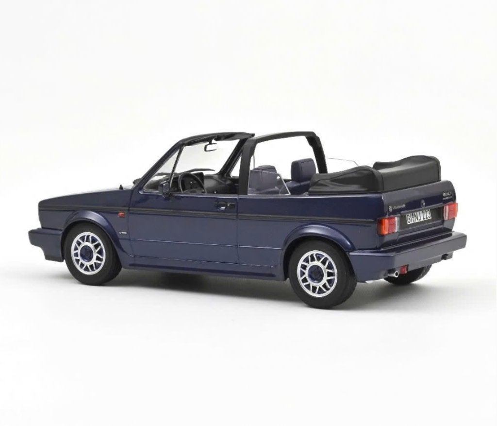 VW Golf Cabriolet Quartett '92 Blauw 1/18 NOREV ref. 188628, Hobby en Vrije tijd, Modelauto's | 1:18, Verzenden, Nieuw, Auto, Norev