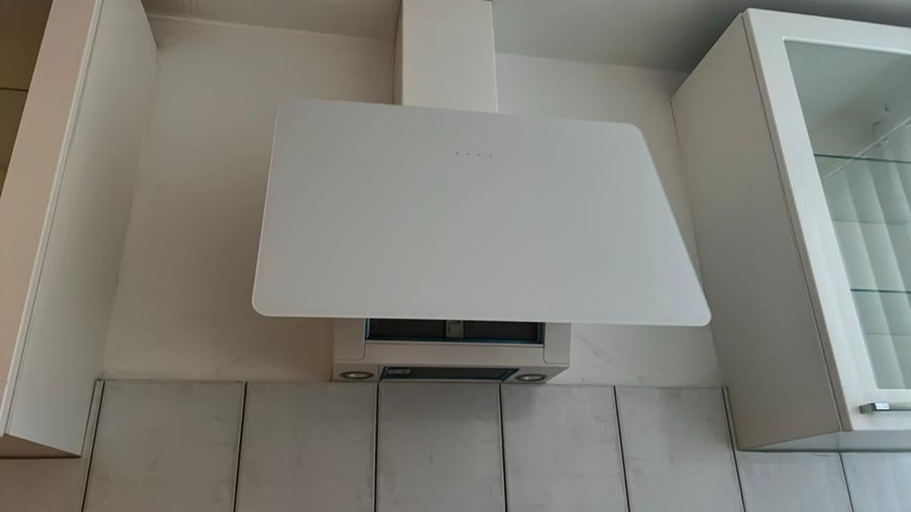 IKEA Bejublad afzuigkap - Wit, zo goed als nieuw, Wandschouwkap, Ophalen of Verzenden, Zo goed als nieuw, 600 tot 800 m³ per uur
