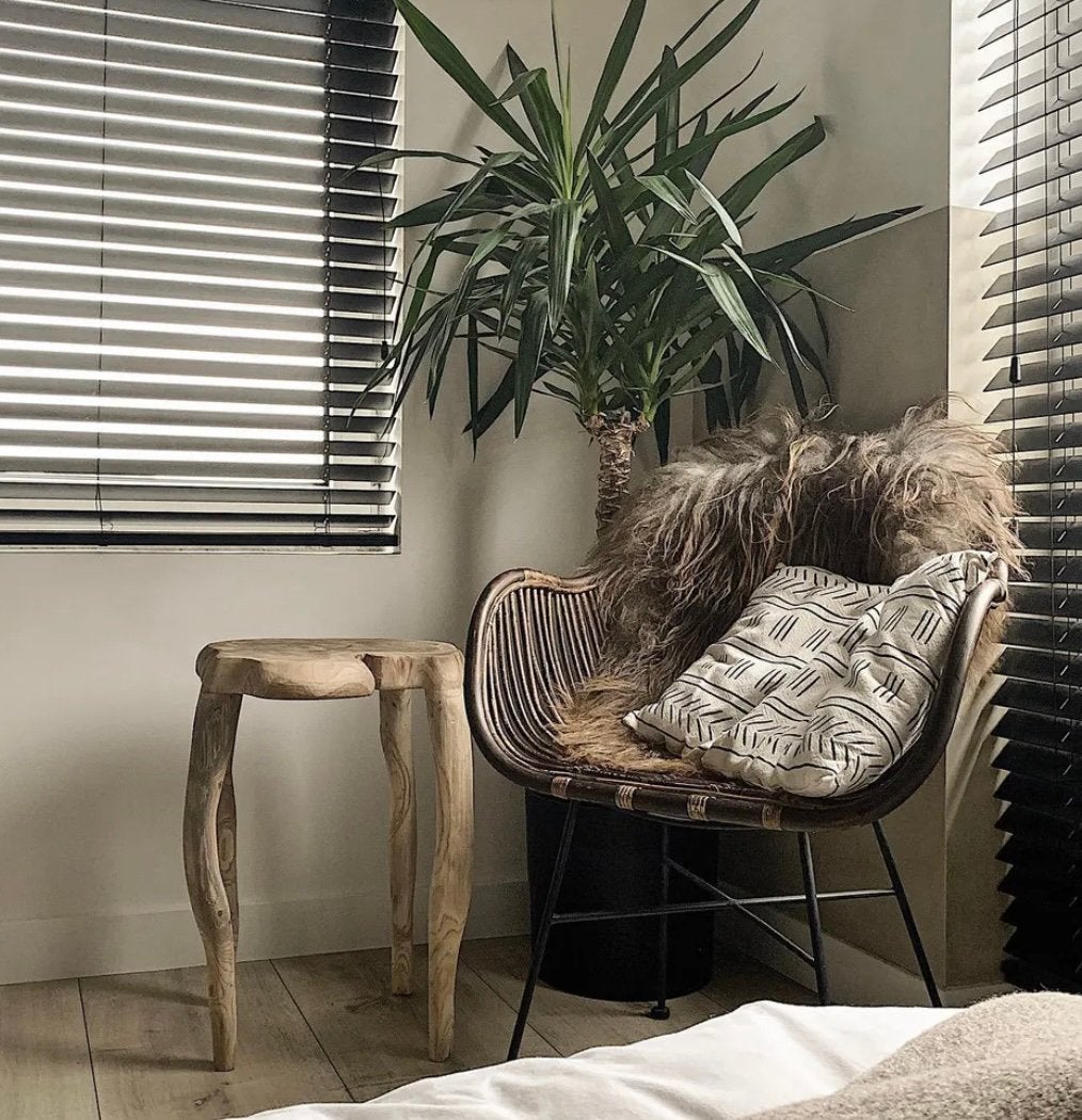 Rotan stoel | Leen Bakker, Ophalen, Zo goed als nieuw, Rotan