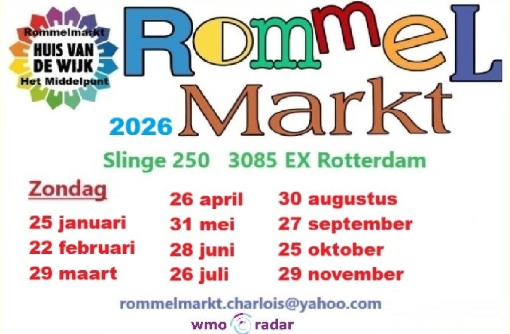 Rommelmarkt zondag 30 augustus Slinge 250, Tickets en Kaartjes, Evenementen en Festivals, Twee personen