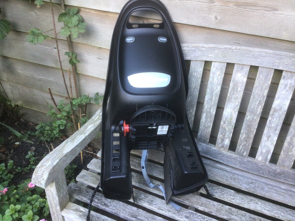 Kinderzitje achterop, Ophalen, Achterzitje, Voetsteuntjes, 9 t/m 18 kg