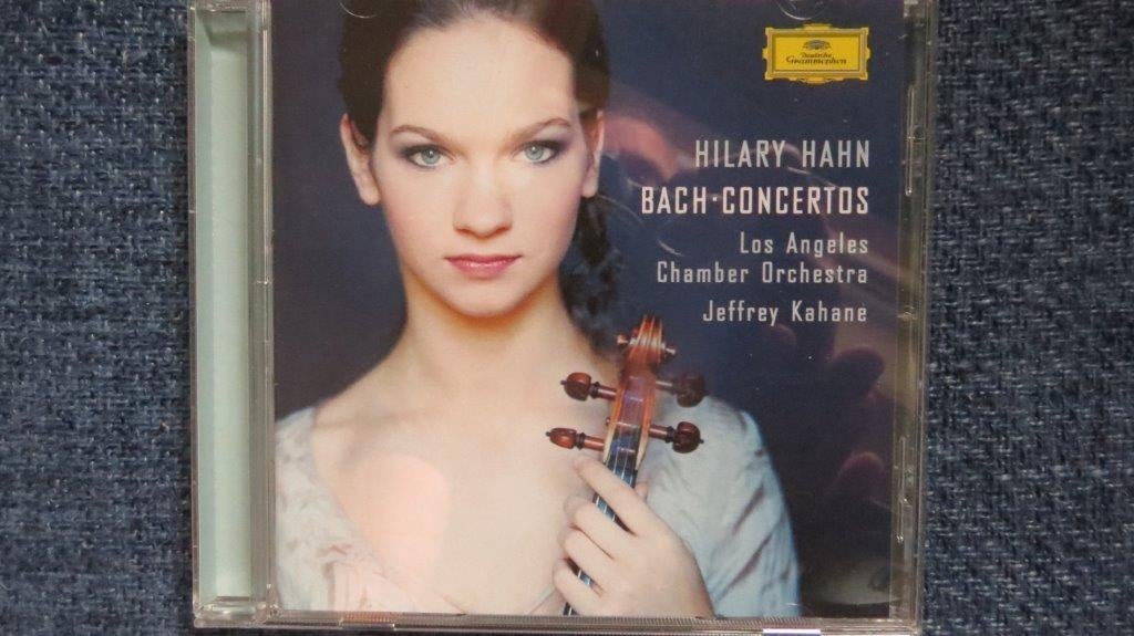 Cd: Hilary Hahn, violin, Bach Concertos LA Chamber Orchestra, Ophalen of Verzenden, Classicisme, Zo goed als nieuw, Kamermuziek