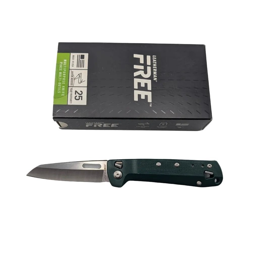Leatherman Free K2 Evergreen – Grade B, Ophalen of Verzenden, Zo goed als nieuw