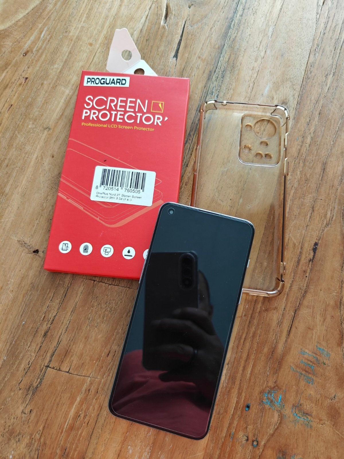 OnePlus Nord 2T 5G met screenprotectors en hoesje, Telecommunicatie, Mobiele telefoons | Overige merken, Ophalen, Gebruikt, Zonder abonnement