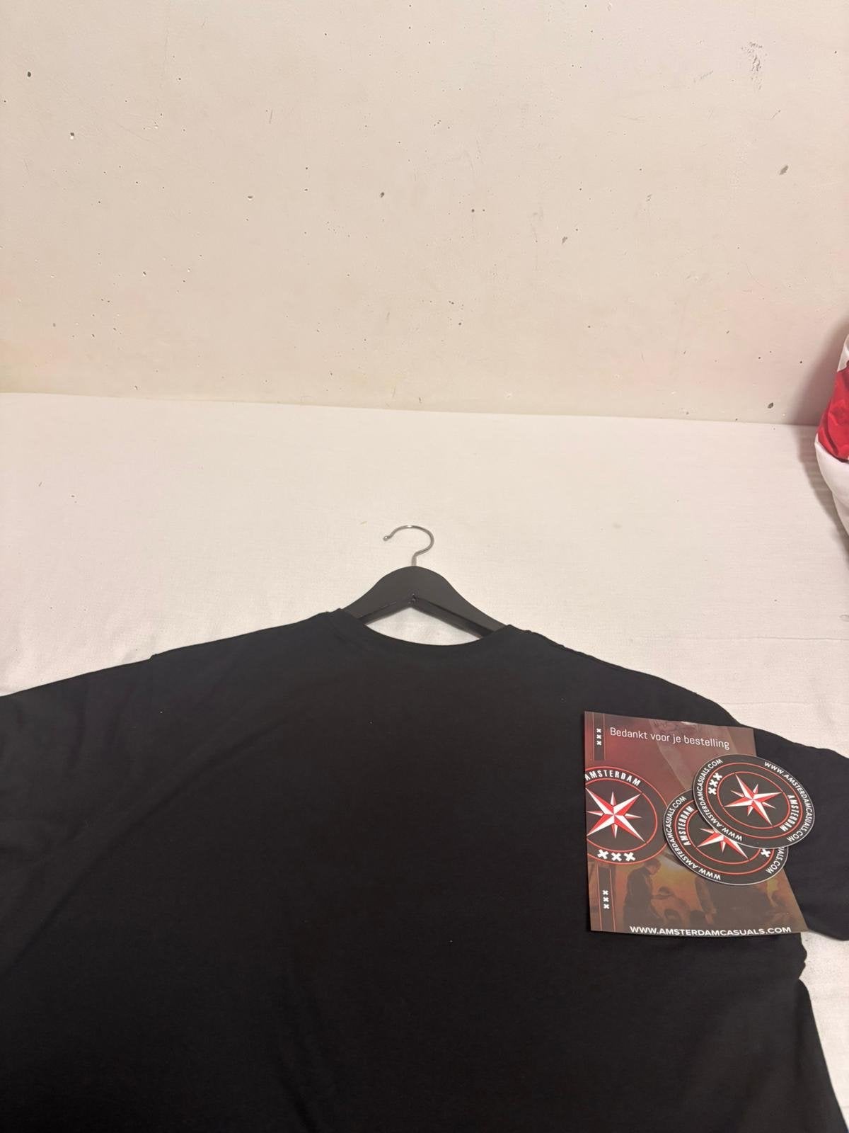 Amsterdam Casuals T-shirt Zwart Maat XL, Kleding | Heren, T-shirts, Ophalen of Verzenden, Nieuw, Maat 56/58 (XL), Zwart