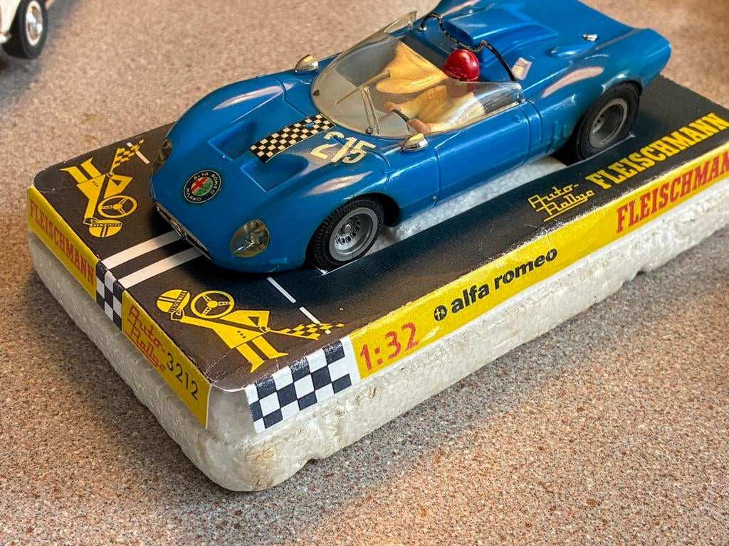 1:32 Fleischmann alfa romeo tipo, Ophalen of Verzenden, Zo goed als nieuw, Elektrisch, Fleischmann