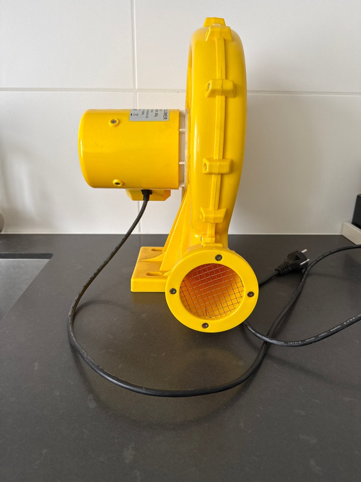 Elektrische Blower BR-221A - Krachtige Ventilator, Witgoed en Apparatuur, Ventilatoren, Ophalen, Zo goed als nieuw, Overige