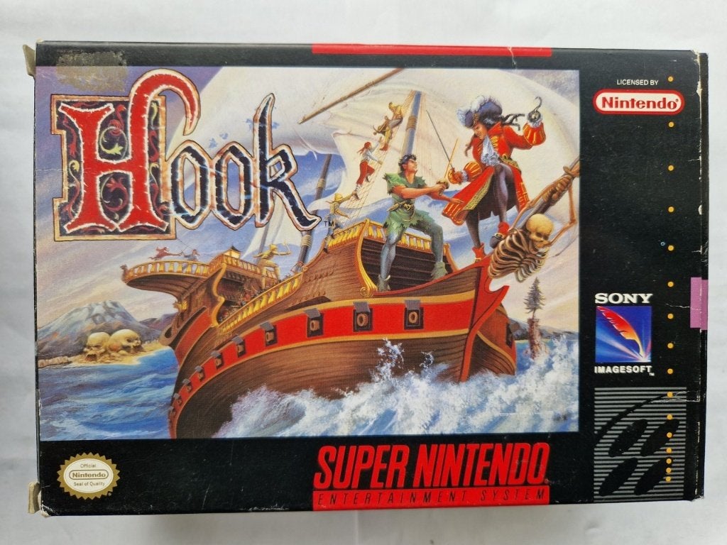 HOOK ntsc, Spelcomputers en Games, Gebruikt, 1 speler, Racen en Vliegen, Ophalen of Verzenden