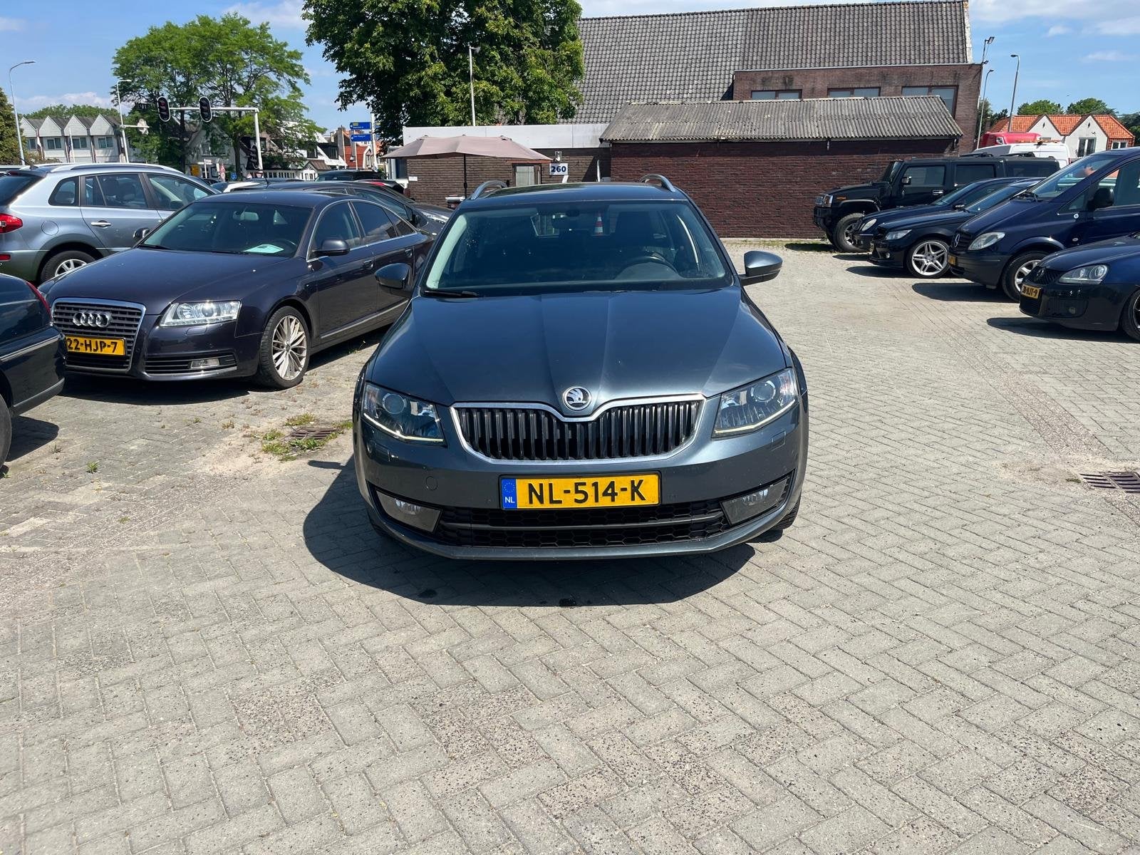 Skoda Octavia Combi 1.0 TSI Greentech Style Business automaa, Stof, Gebruikt, 116 pk, Origineel Nederlands