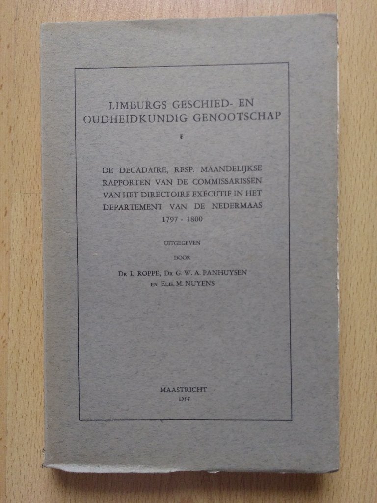 De decadaire, resp. maandelijkse rapporten ..., Boeken, Ophalen of Verzenden, Zo goed als nieuw