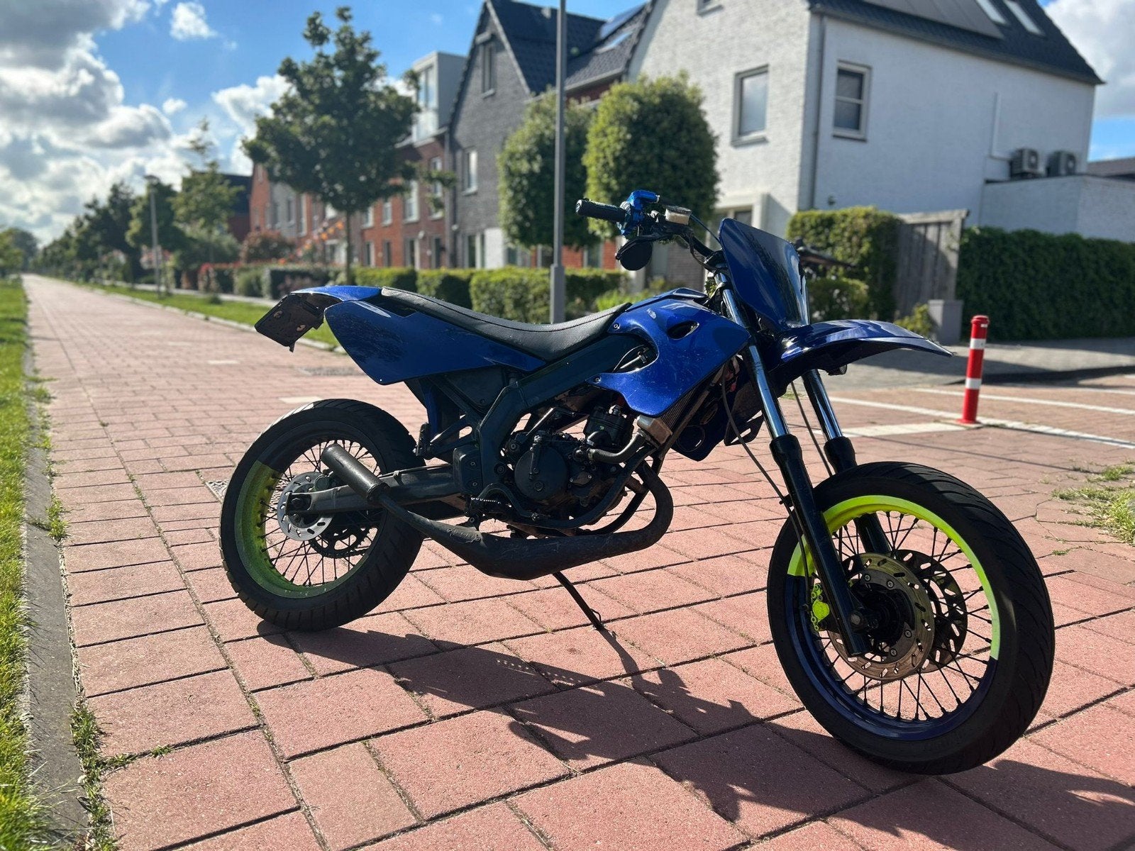 Derbi senda, Ophalen, Gebruikt, Derbi