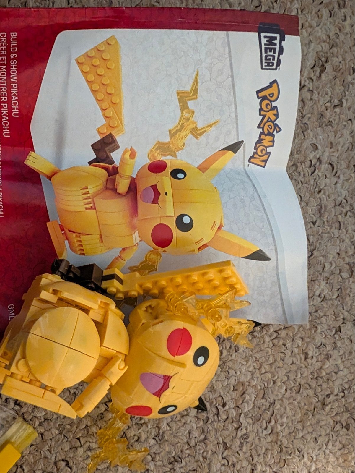 Mega Construx Pokémon Pikachu bouwset, Ophalen of Verzenden, Gebruikt, Megabloks
