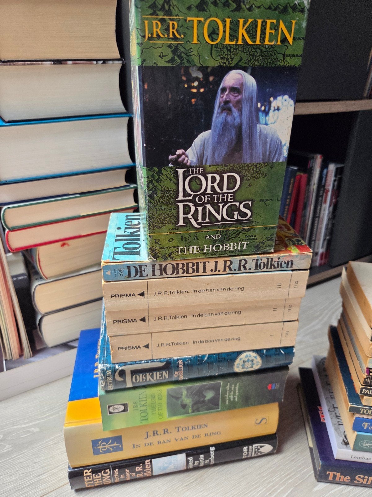 Tolkien - Grote verzameling boeken, Ophalen of Verzenden, Gelezen