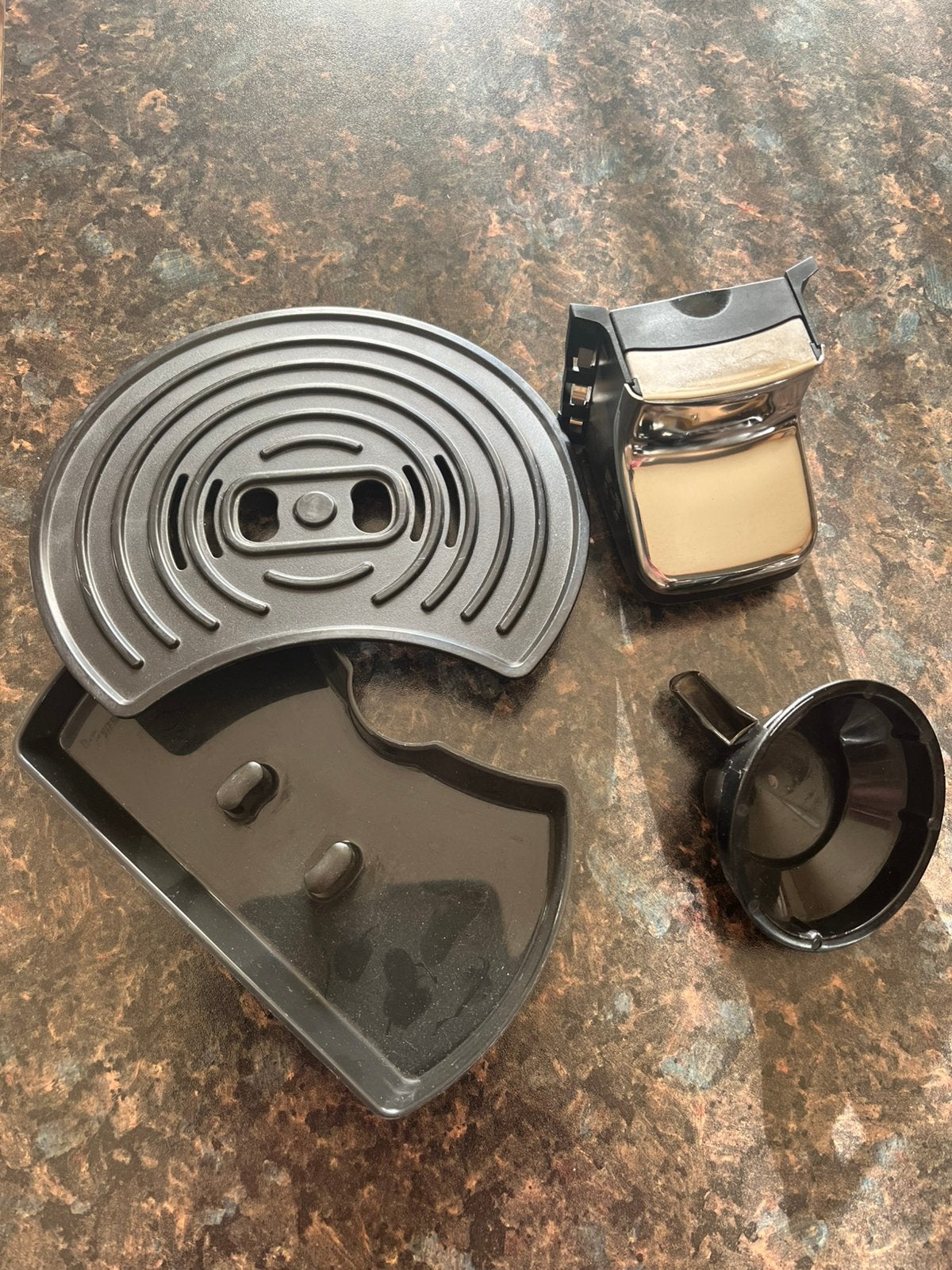 Senseo onderdelen en glazen koffie kan Braun, Overige typen, Ophalen of Verzenden, Zo goed als nieuw, Philips