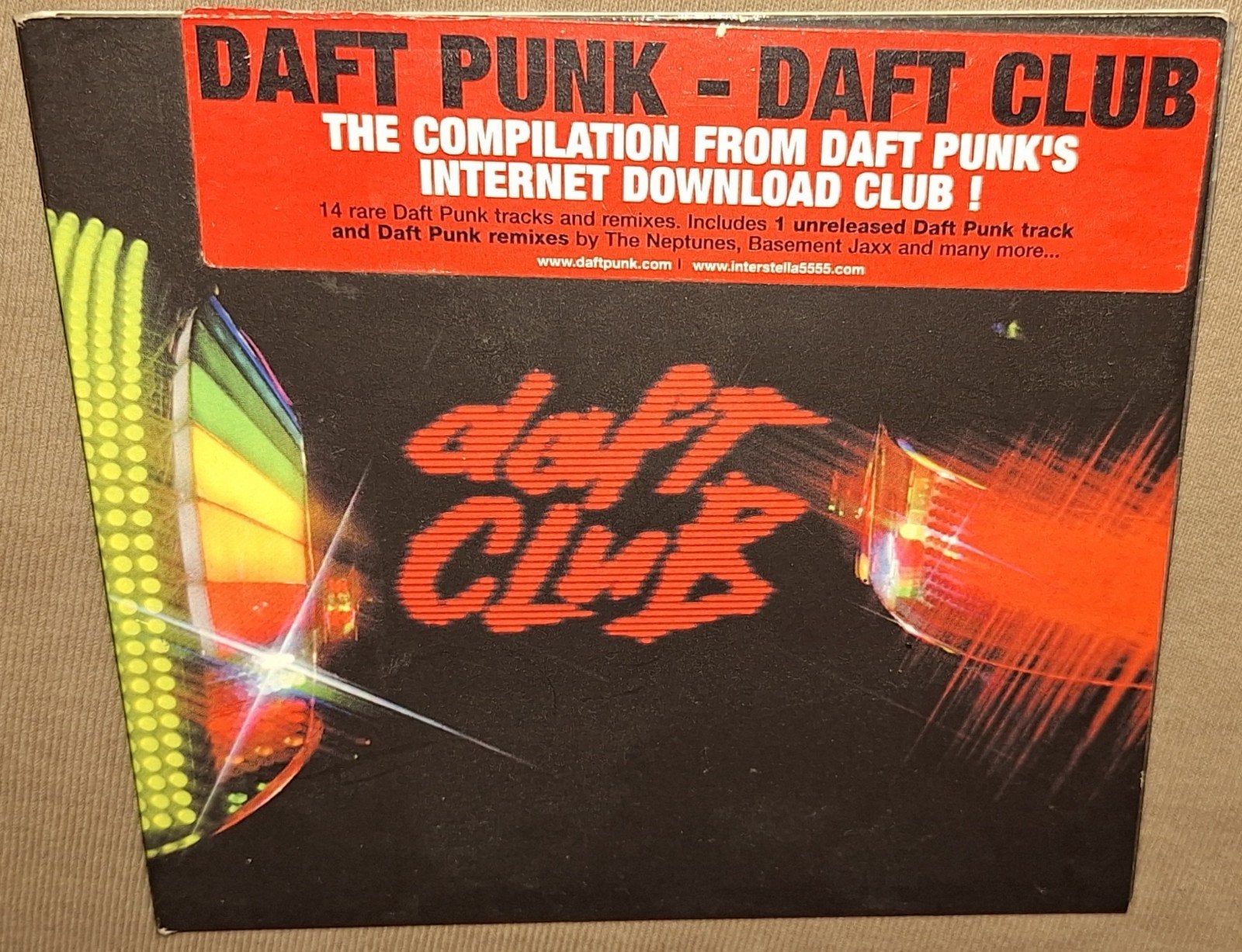Daft Punk - Daft Club CD (Zeldzame tracks en remixes), Verzenden