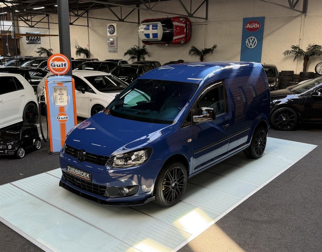 Volkswagen Caddy 2.0 | Carplay | G3 Gas | Cruise | Goedkoop, Auto's, Volkswagen, Gebruikt, Overige modellen, 4 cilinders, Blauw