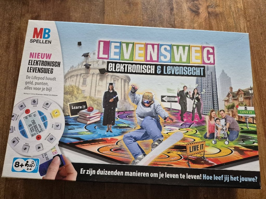 Levensweg MB, Ophalen of Verzenden, Zo goed als nieuw, MB Spellen