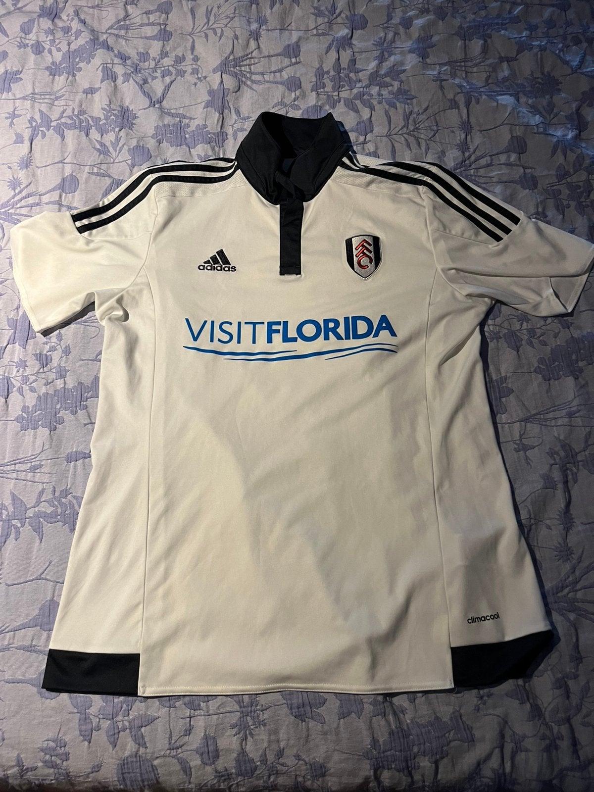 Shirt Adidas Fulham maat L thuisshirt, Maat L, Verzenden, Zo goed als nieuw, Shirt