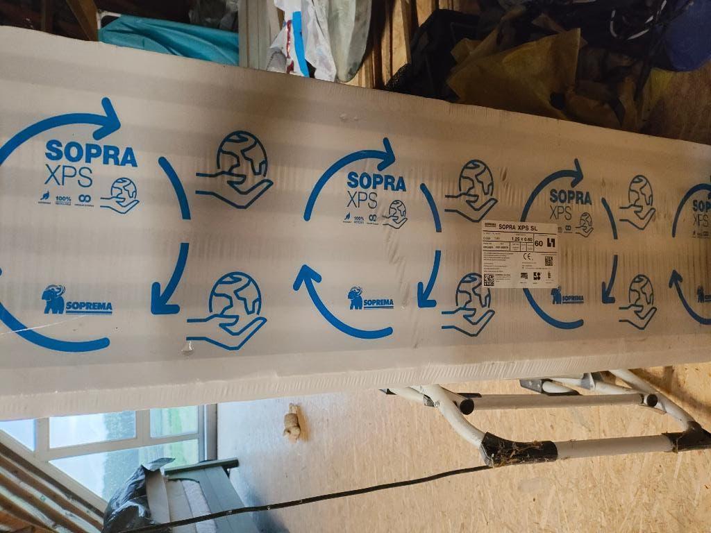 Sopra xps ls 60 mm een vol pak, Ophalen, 4 tot 8 cm, Nieuw, 5 tot 10 m²