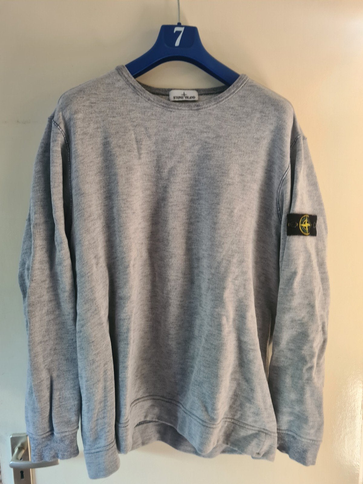 ZGAN!! - Stone Island - Trui, Maat 3XL/XXXL., Kleding | Heren, Overige maten, Ophalen of Verzenden, Grijs, Stone Island