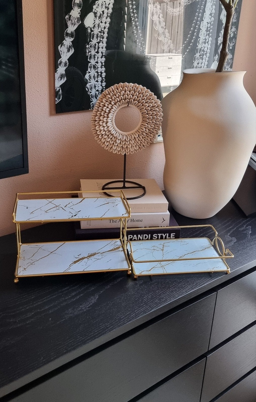 Werkblad desk organizer/plateau, Ophalen of Verzenden, Zo goed als nieuw, Handen en Nagels