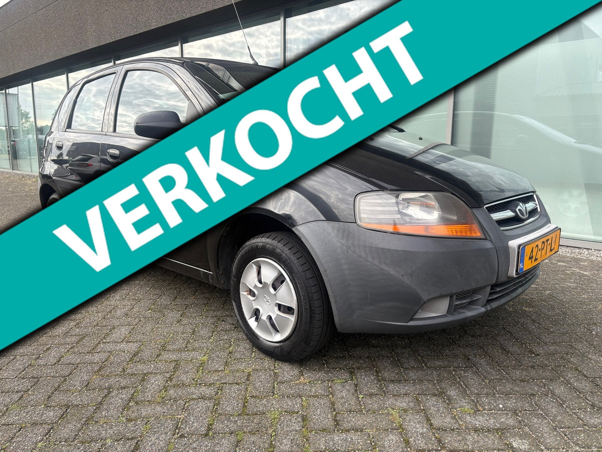Daewoo Kalos 1.2 Pure. BJ 11-2004. APK 10-9-2027, Auto's, Voorwielaandrijving, 1150 cc, 15 km/l, Gebruikt