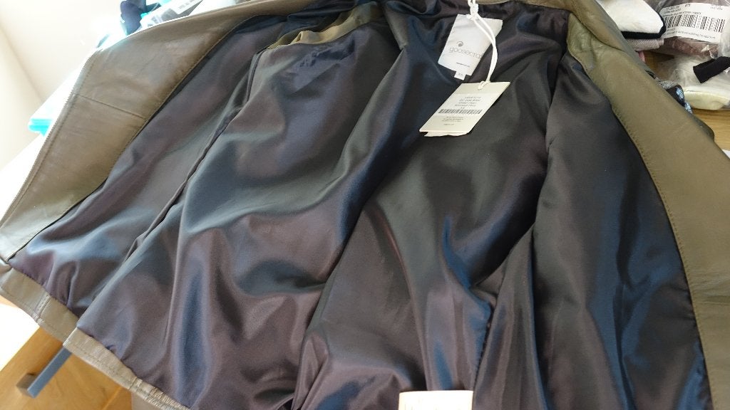 nieuw GOOSECRAFT jasje echt leer, Goosecraft, Verzenden, Nieuw, Maat 34 (XS) of kleiner