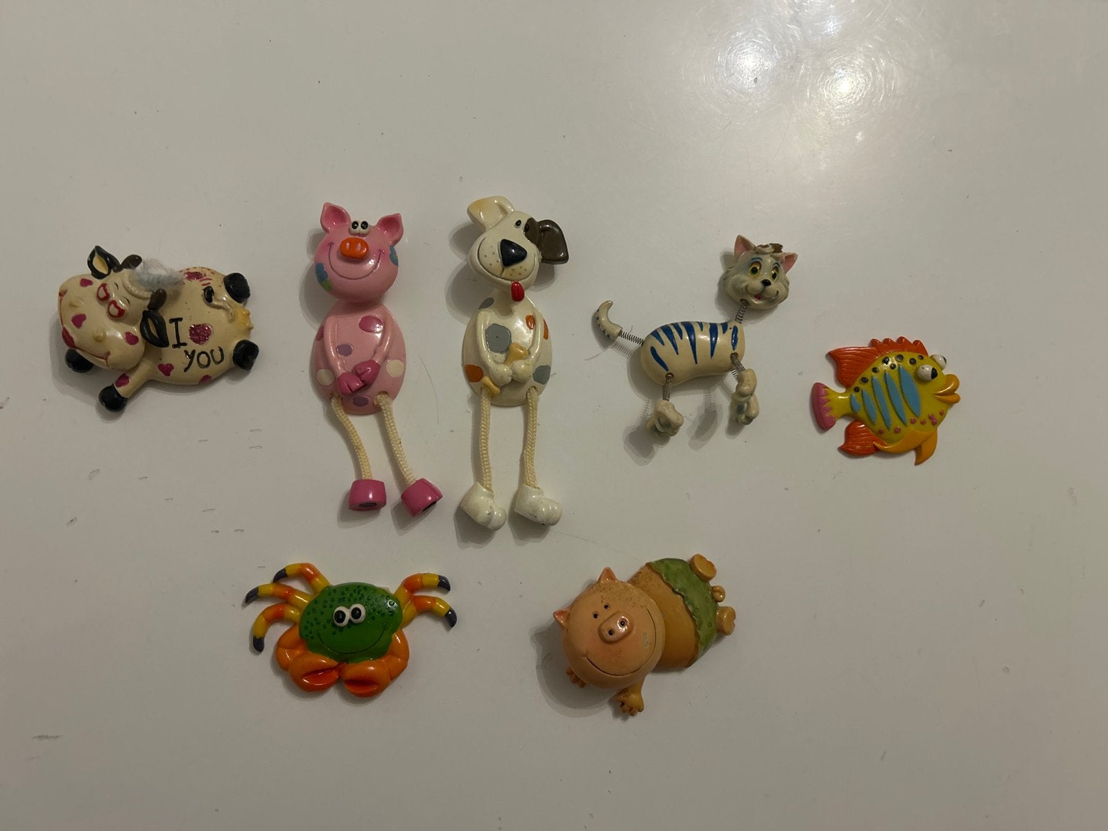Leuke Koelkastmagneten - Diverse Dierenfiguren, Ophalen of Verzenden, Zo goed als nieuw