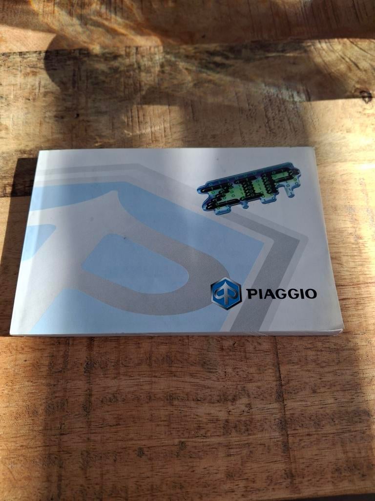 Handleiding Piaggio Zip Scooter (2000) 2takt, Ophalen of Verzenden